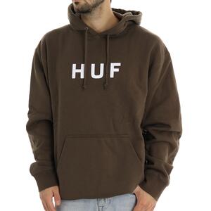 FELPA OG LOGO MARRONE